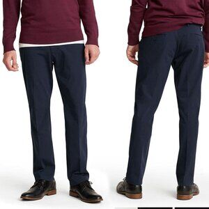M101 Dockers Men's Navy Straight Fit City Tech Trousers - Size 38 x 30 - NWT$72